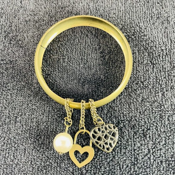 Pearl & Rhinestone Layered Necklace - Picture 4 of 4